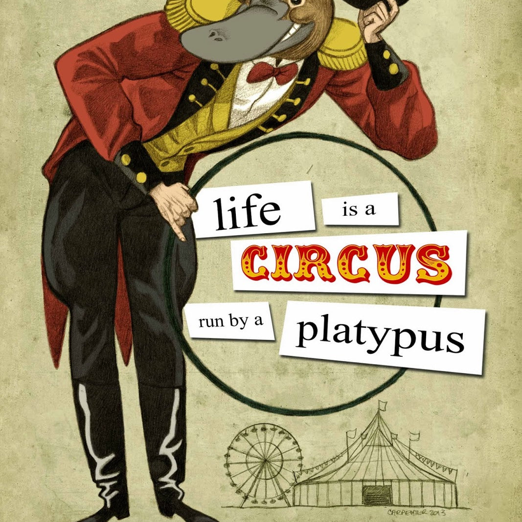 Life is a Circus Run by A Platypus