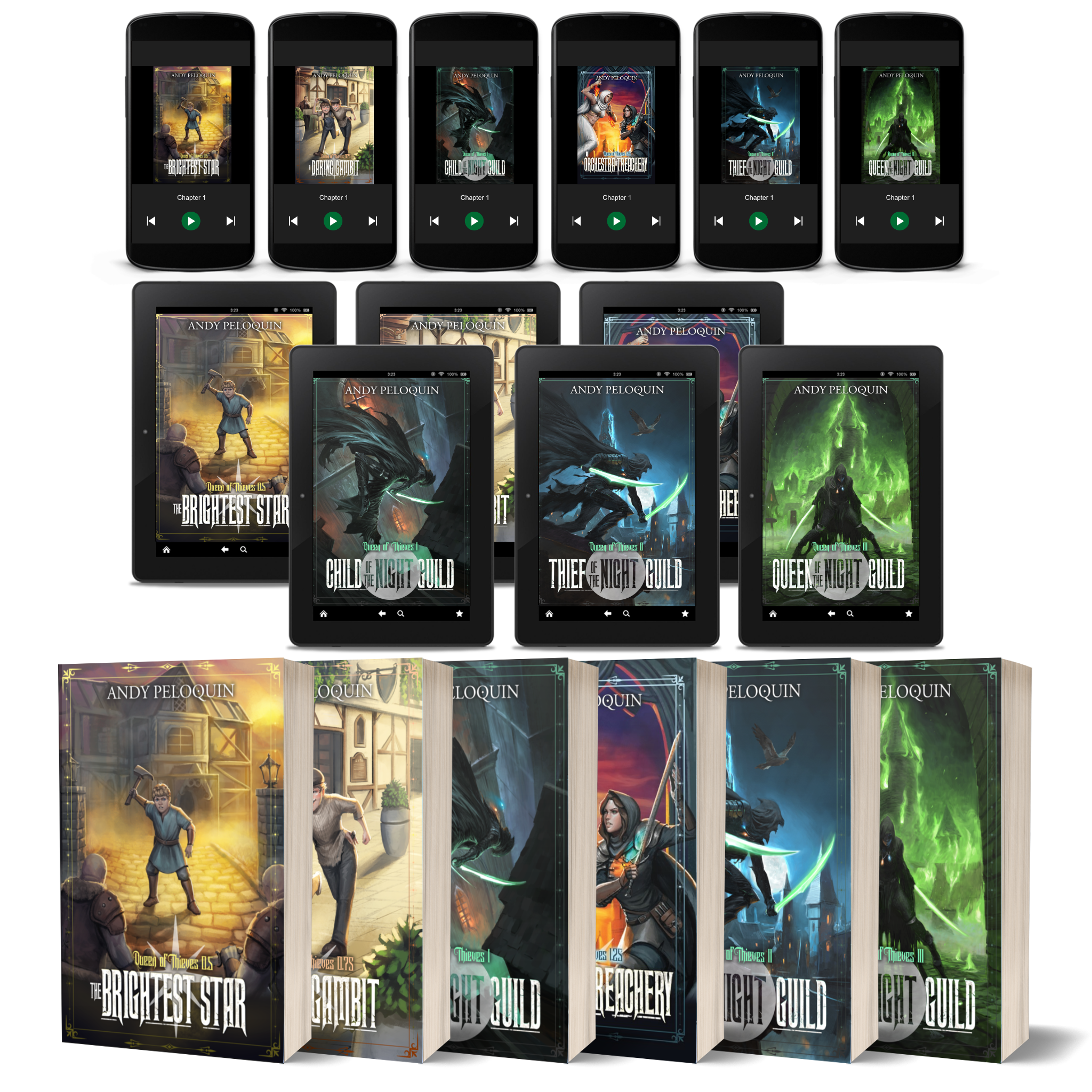60% OFF - Queen of Thieves Ultimate Combo Pack – Andy Peloquin