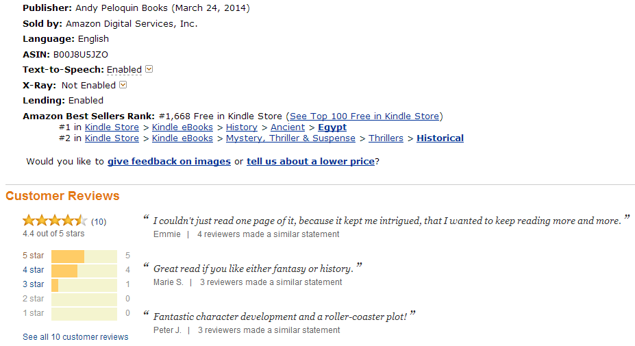 Awesome Resources for Creative Writing: Amazon Sales Rank Explained ...