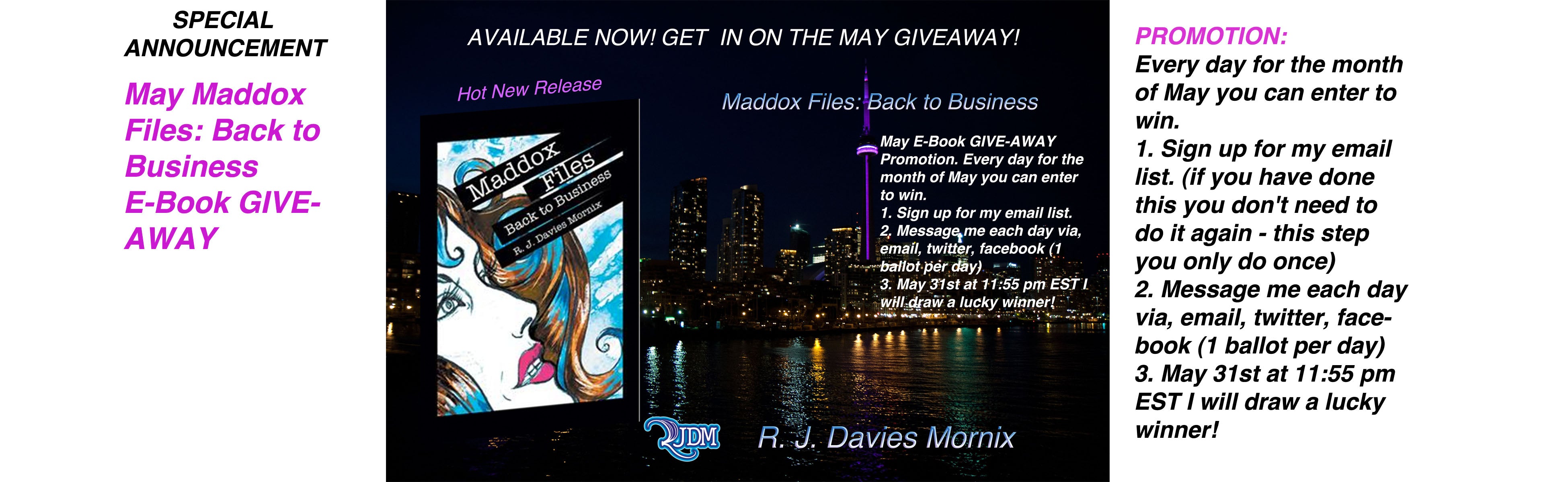 Author Spotlight: R. J. Davies Mornix